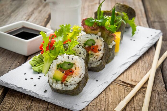 Vegetarian Sushi Rolls